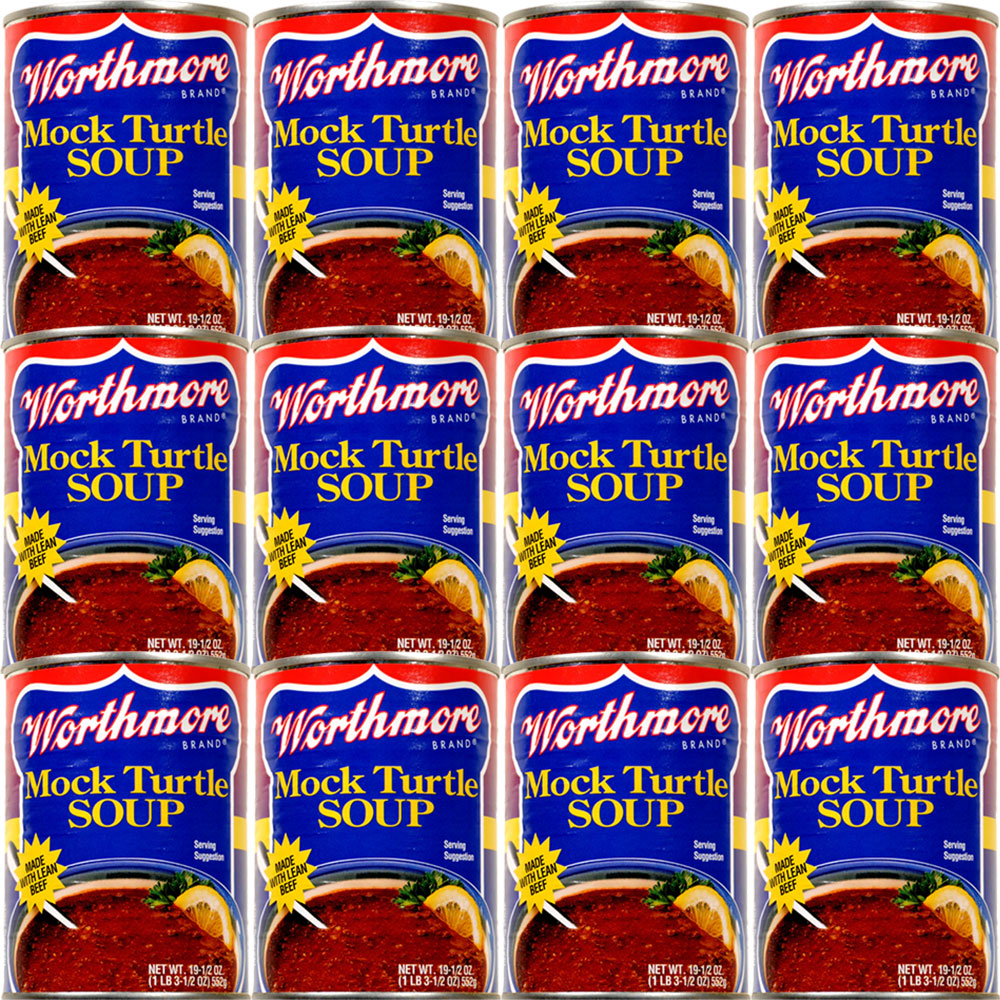 Worthmore Mock Turtle Soup 19.5oz Can 12pk