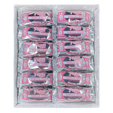 Papas Dark Chocolate Covered Vanilla Opera Cream Eggs 24ct Box