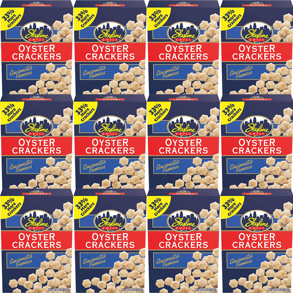 Skyline Chili Oyster Crackers 8oz Box 12pk