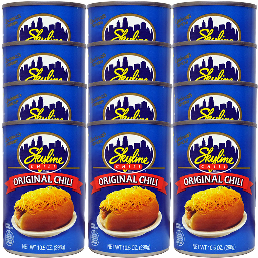 Skyline Original Chili 10.50oz Can 12pk
