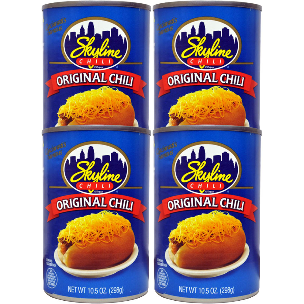 Skyline Original Chili 10.50oz Can 4pk