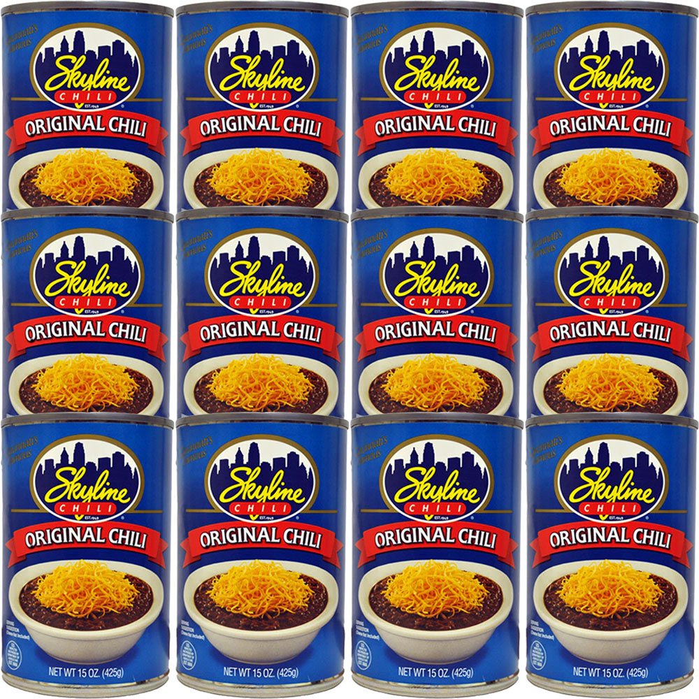Skyline Original Chili 15oz Can 12pk
