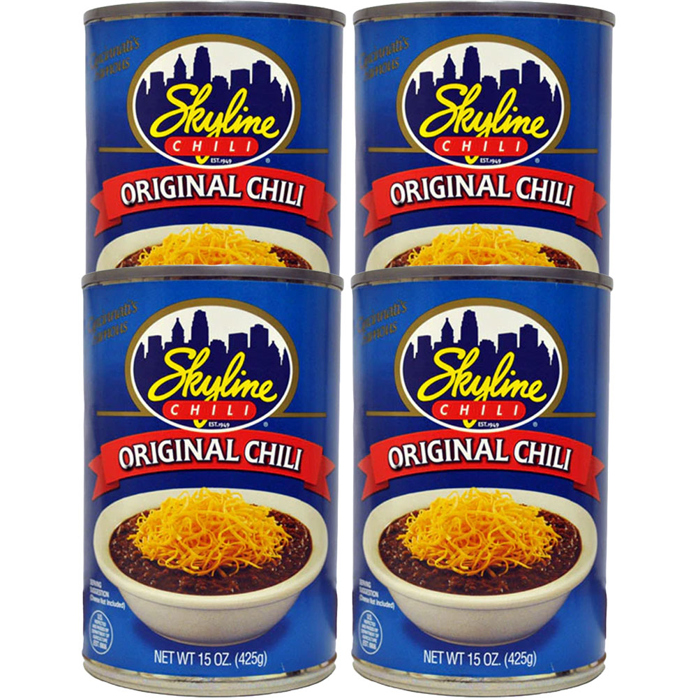 Skyline Original Chili 15oz Can 4pk