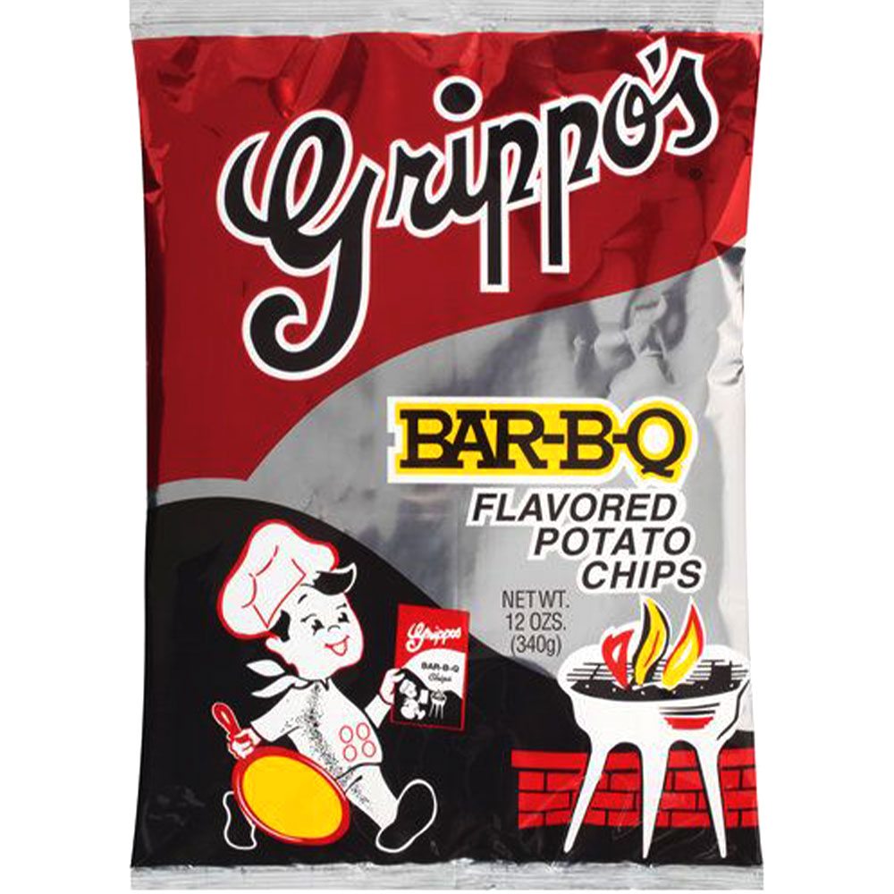 Grippo's BBQ Potato Chips 12oz Bags 9ct