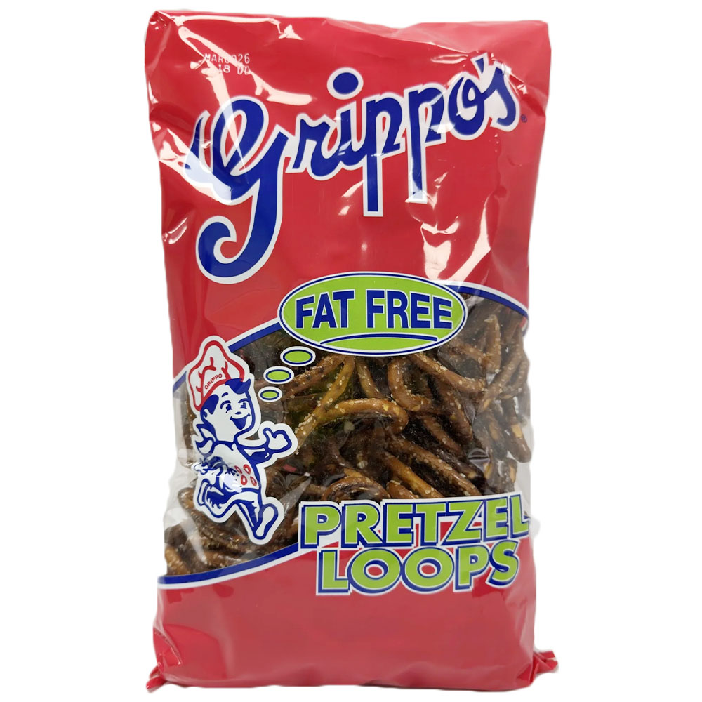 Grippo's Pretzel Loops 9oz Bags 12ct
