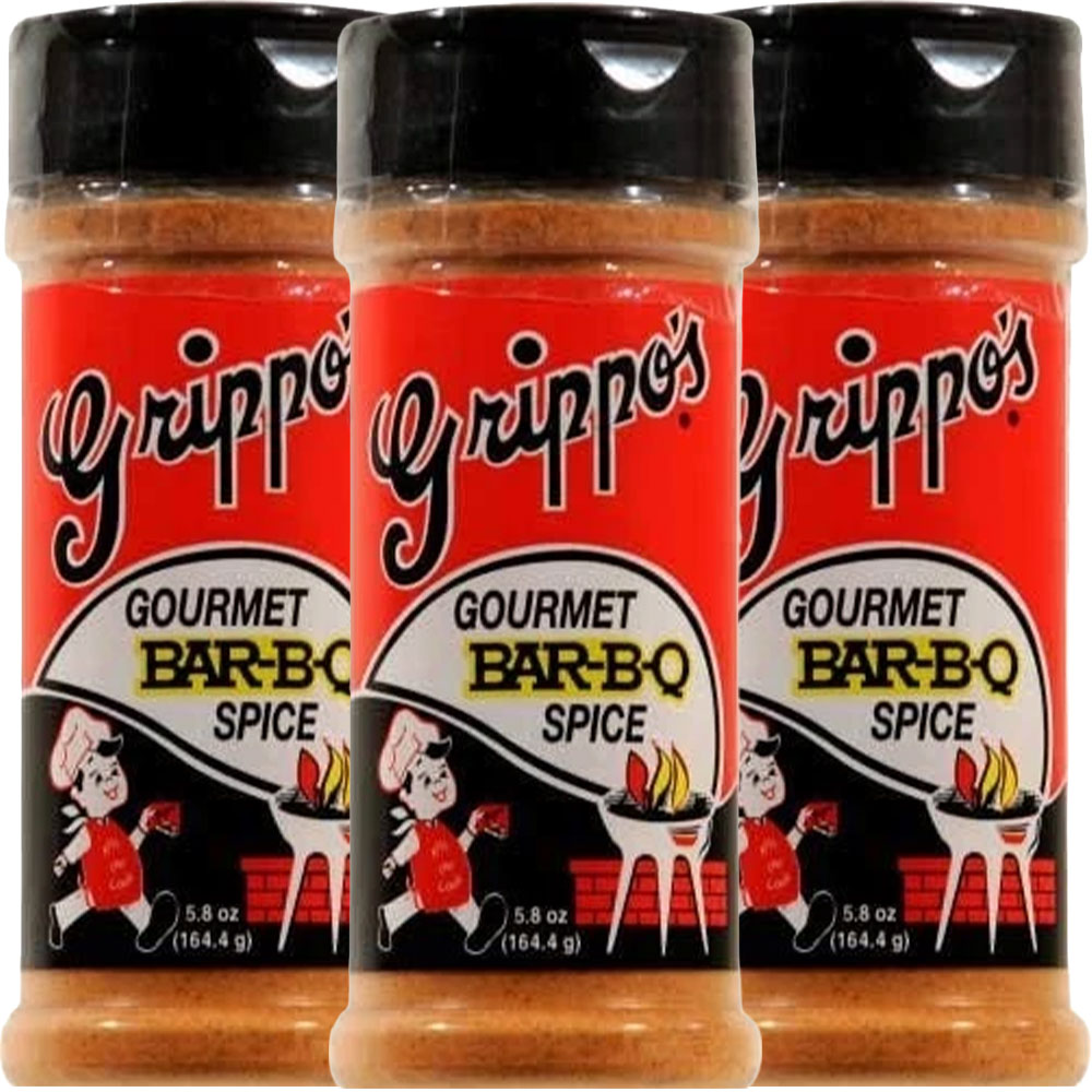 Grippo's BAR-B-Q Spice 5.8oz 3pk