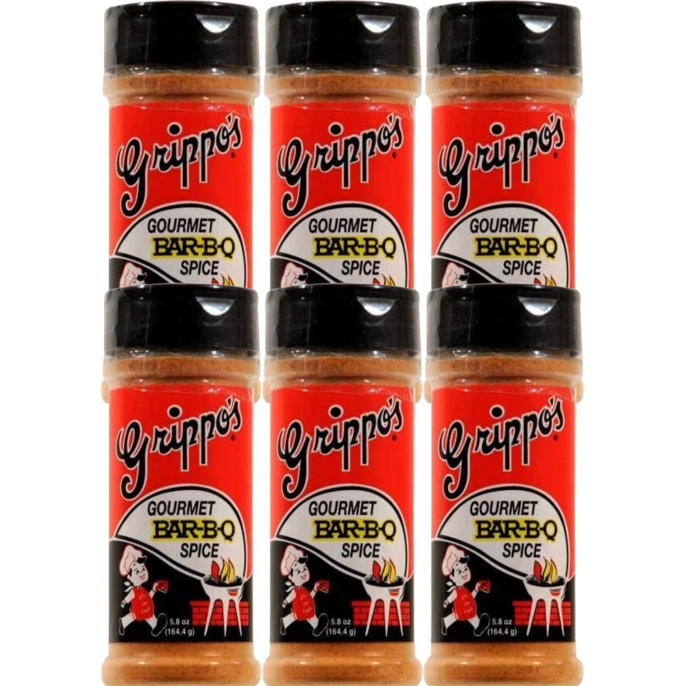 Grippo's BAR-B-Q Spice 5.8oz 6pk