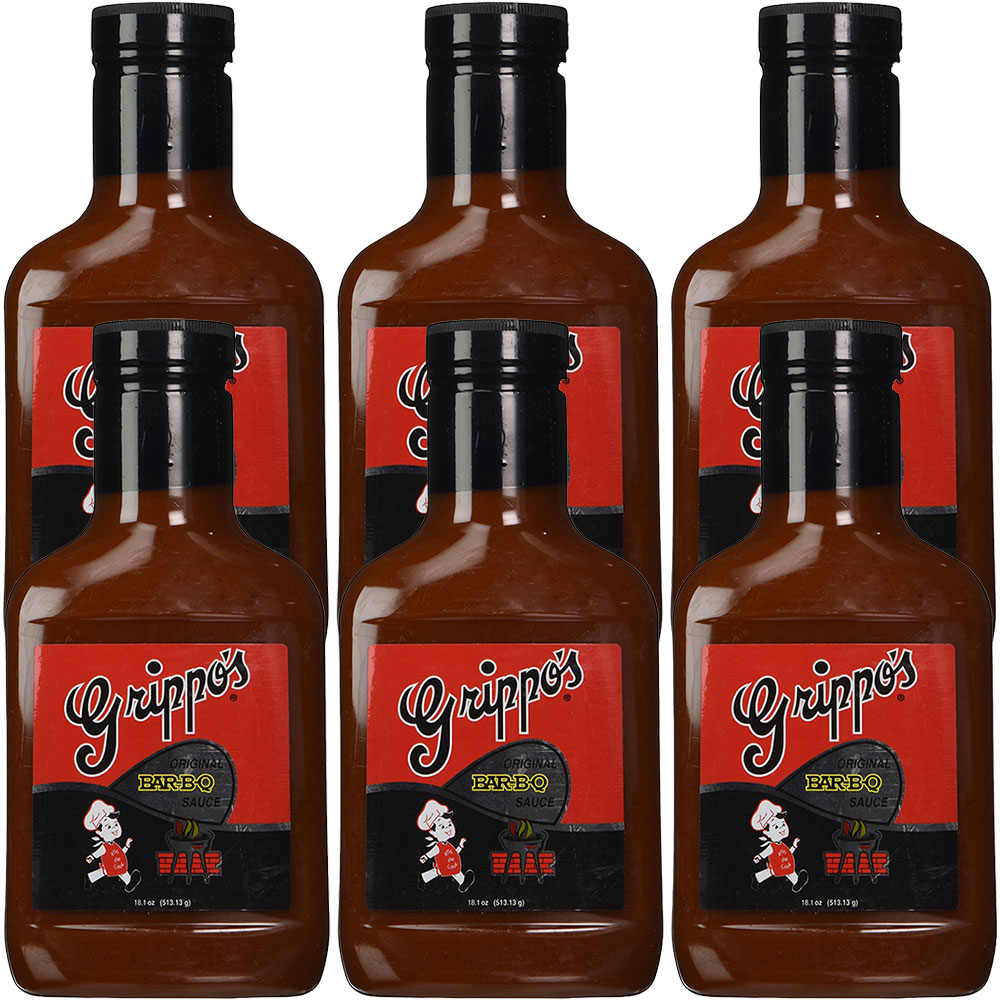 Grippo's BBQ Sauce 18.1oz 6pk