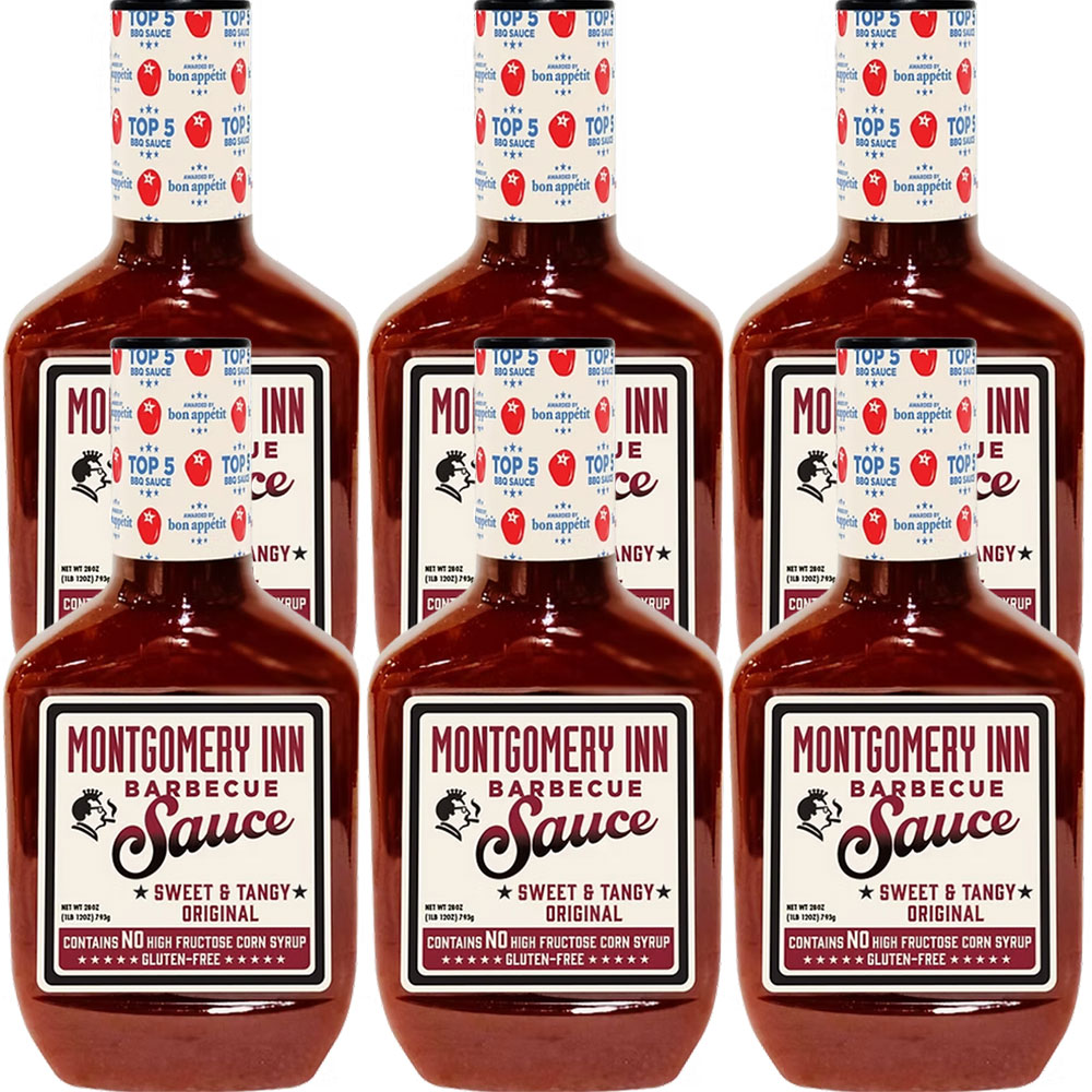 Montgomery Inn Barbecue Sauce 28oz 6pk