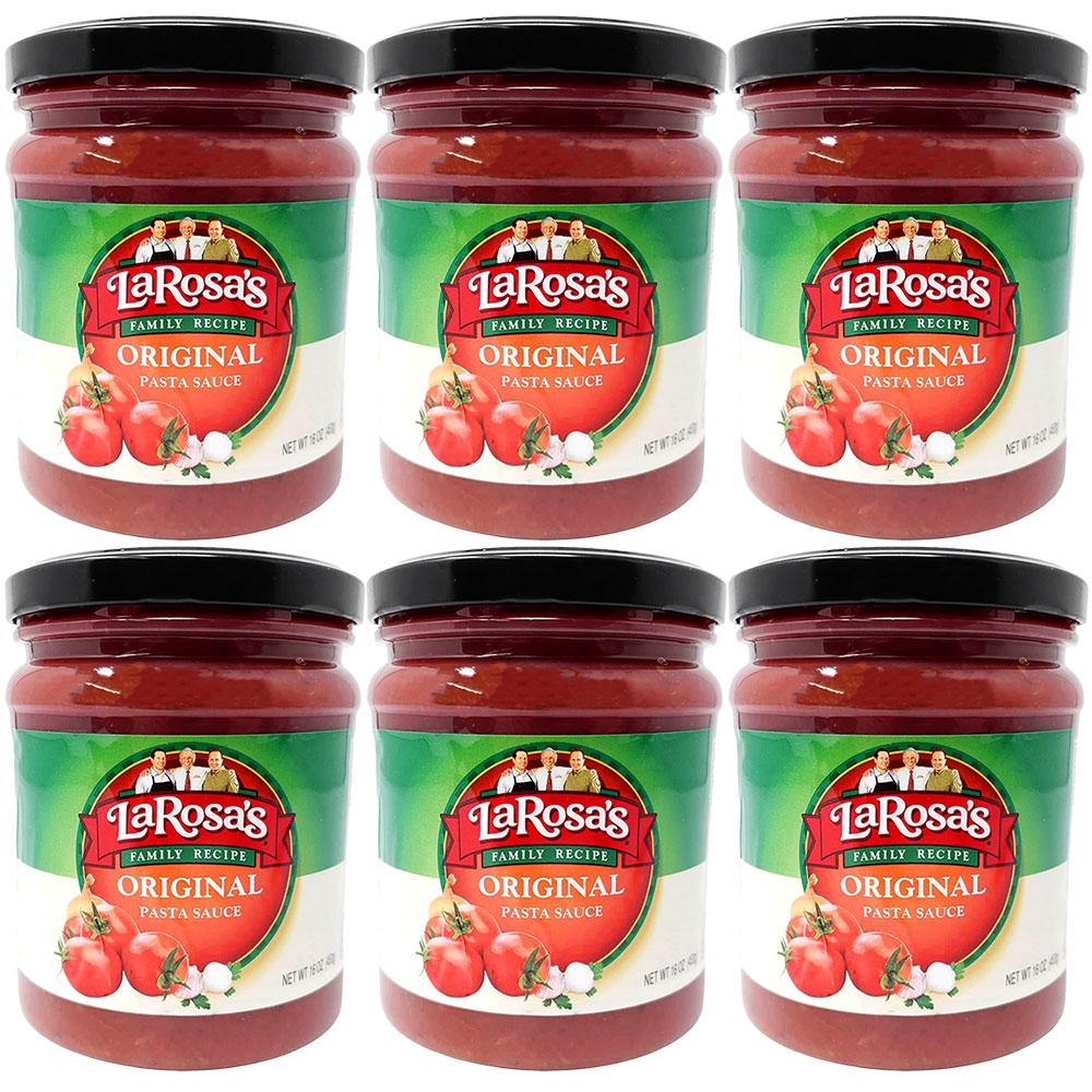 LaRosa's Original Pasta Sauce 16oz Jar 6pk