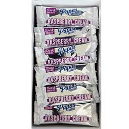 Papas Dark Chocolate Raspberry Cream Bars 24ct Box