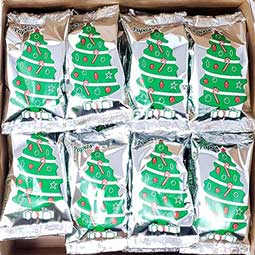 Papas Dark Chocolate Covered Marshmallow Christmas Trees 24ct Box