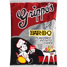 Grippo's BBQ Potato Chips 12oz Bags 9ct