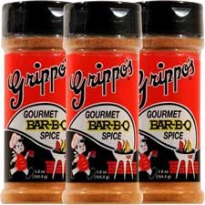 Grippo's BAR-B-Q Spice 5.8oz 3pk