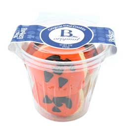 Busken Iced Cookies Pumpkin Cup 5oz